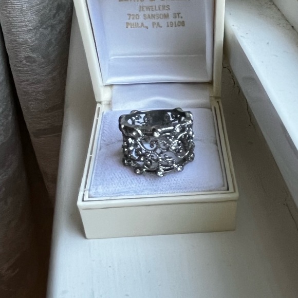 Fun statement silver ring! - Picture 2 of 2